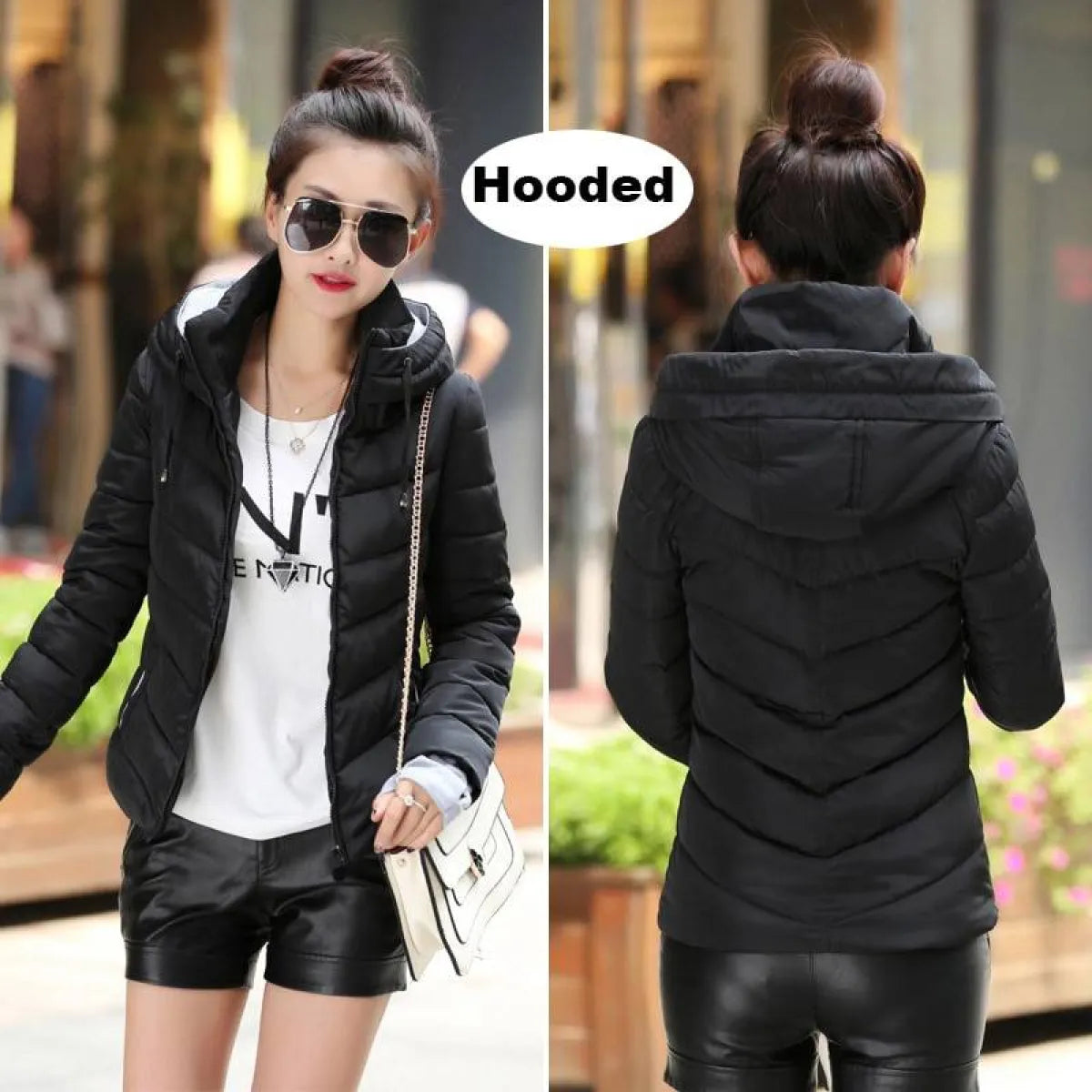 Women’s Winter Puff Jacket - Women’s Clothing & Accessories - 15