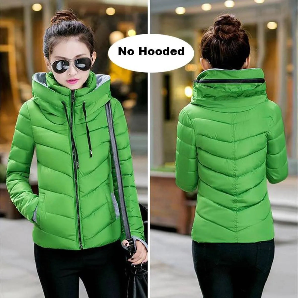 Women’s Winter Puff Jacket - Women’s Clothing & Accessories - 17