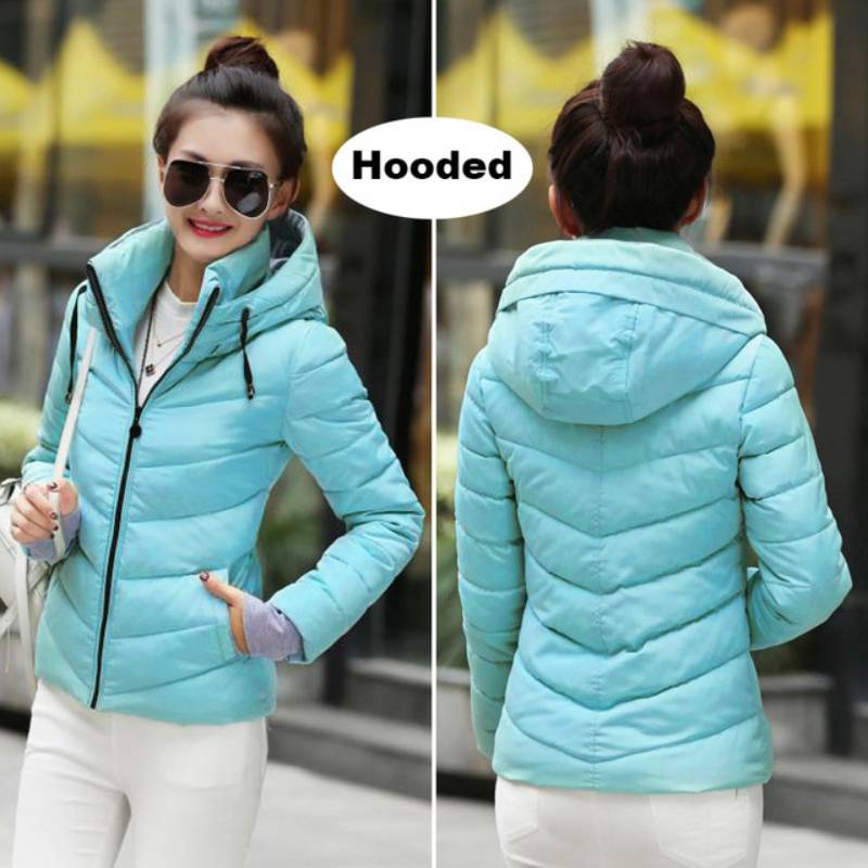 Women’s Winter Puff Jacket - Light Blue / M - Women’s Clothing & Accessories - Coats & Jackets - 18 - 2024