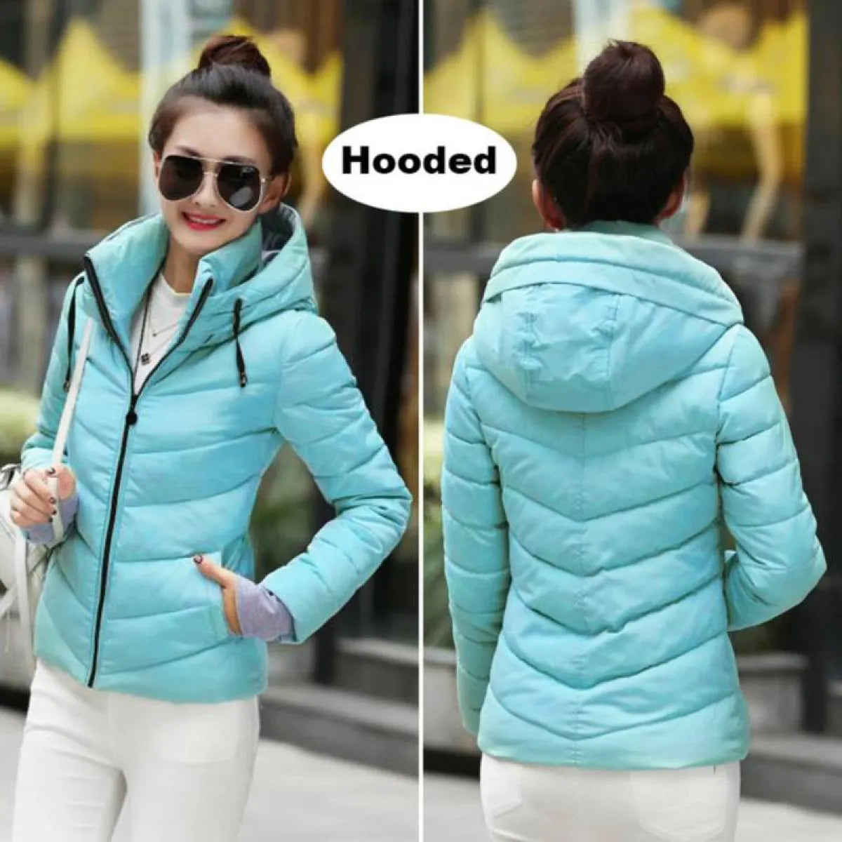 Women’s Winter Puff Jacket - Women’s Clothing & Accessories - 18