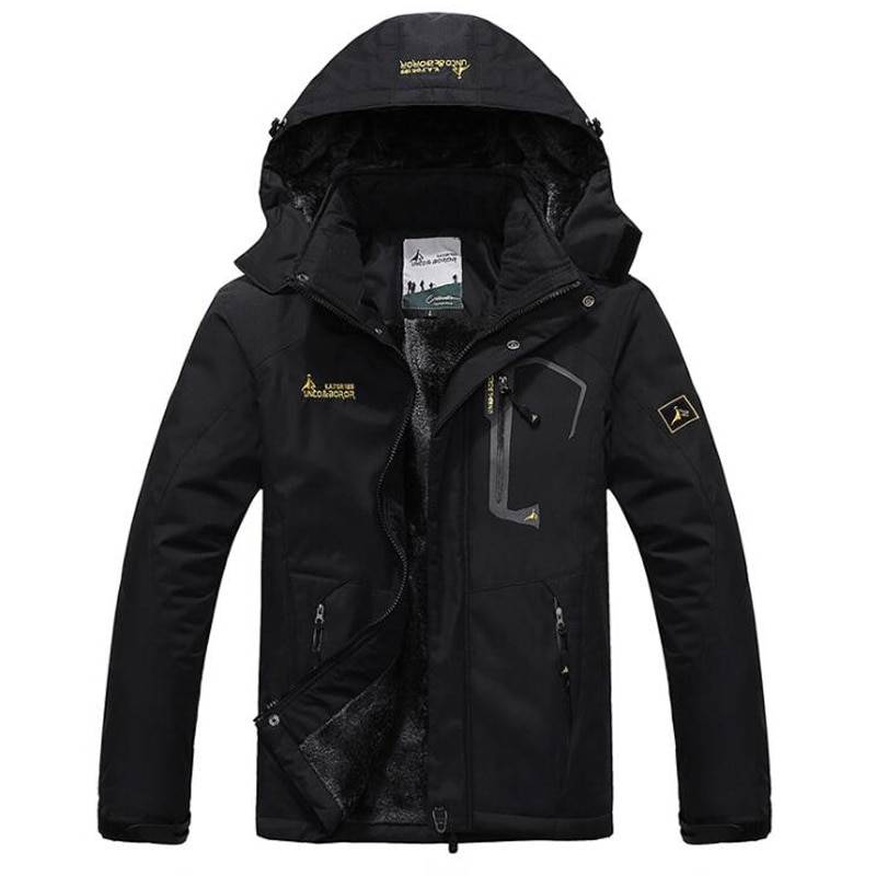 Winter Snowboarding Jacket - Black / 4XL - Jackets & Coats - Coats & Jackets - 11 - 2024