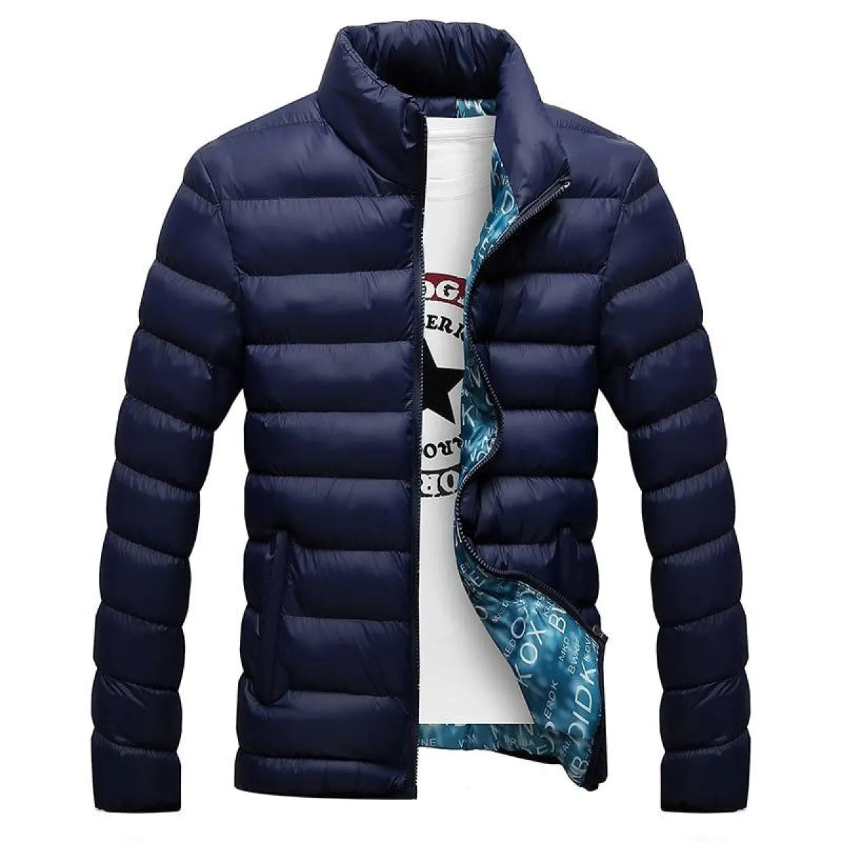 Winter Thickened Men’s Jacket - Jackets & Coats - 1