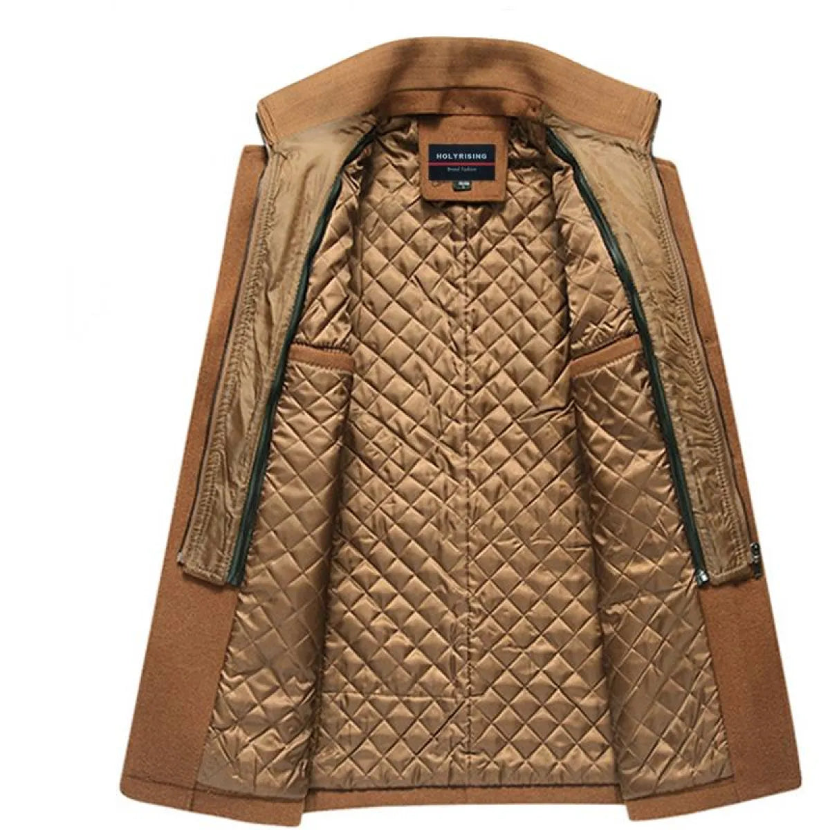 Men’s Winter Wool Coat - Men’s Clothing & Accessories - 3