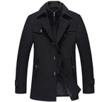 Men’s Winter Wool Coat - Men’s Clothing & Accessories - 5