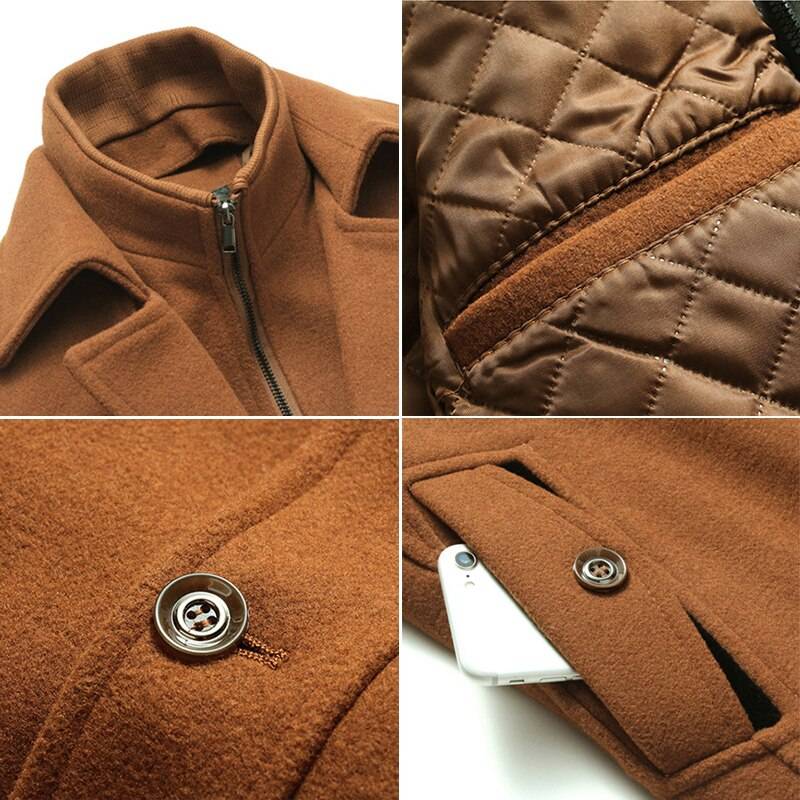 Men’s Winter Wool Coat - Men’s Clothing & Accessories - Coats & Jackets - 8 - 2024