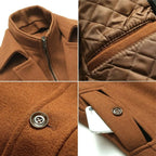 Men’s Winter Wool Coat - Men’s Clothing & Accessories - 8