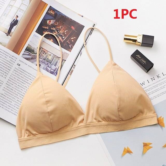 Wireless Soft Women’s Bra - Skin / One Size / Nearest Warehouse - Women’s Clothing & Accessories - Bras - 17 - 2024