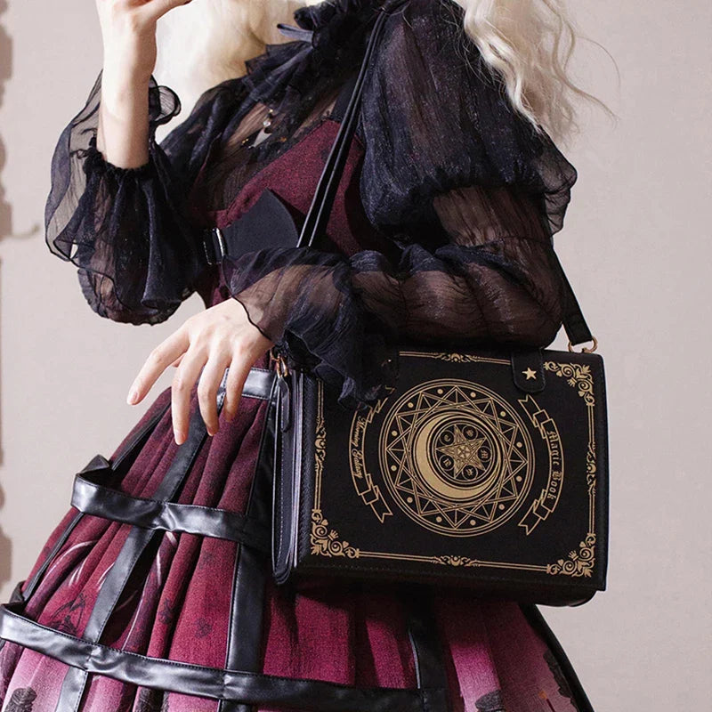 Celestial Dreams Leather Backpack - Black / 25cmX20cmX9cm - Women Bags & Wallets - Backpacks - 2 - 2024