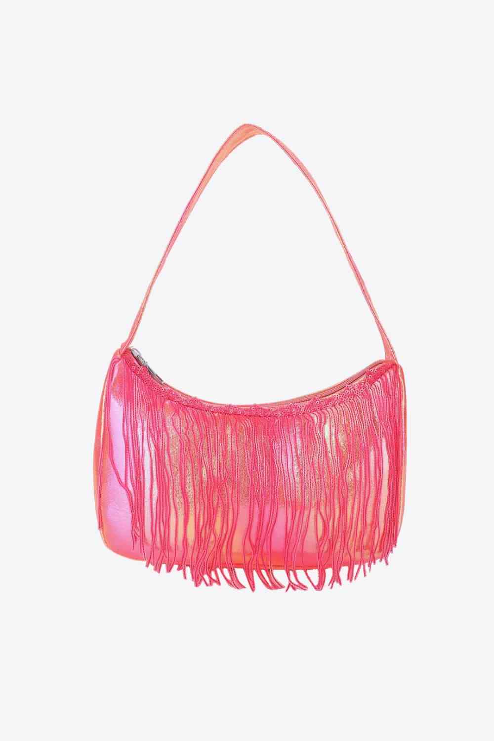 Fringe Detail Handbag - Pink / One Size - Women Bags & Wallets - Handbags - 9 - 2024