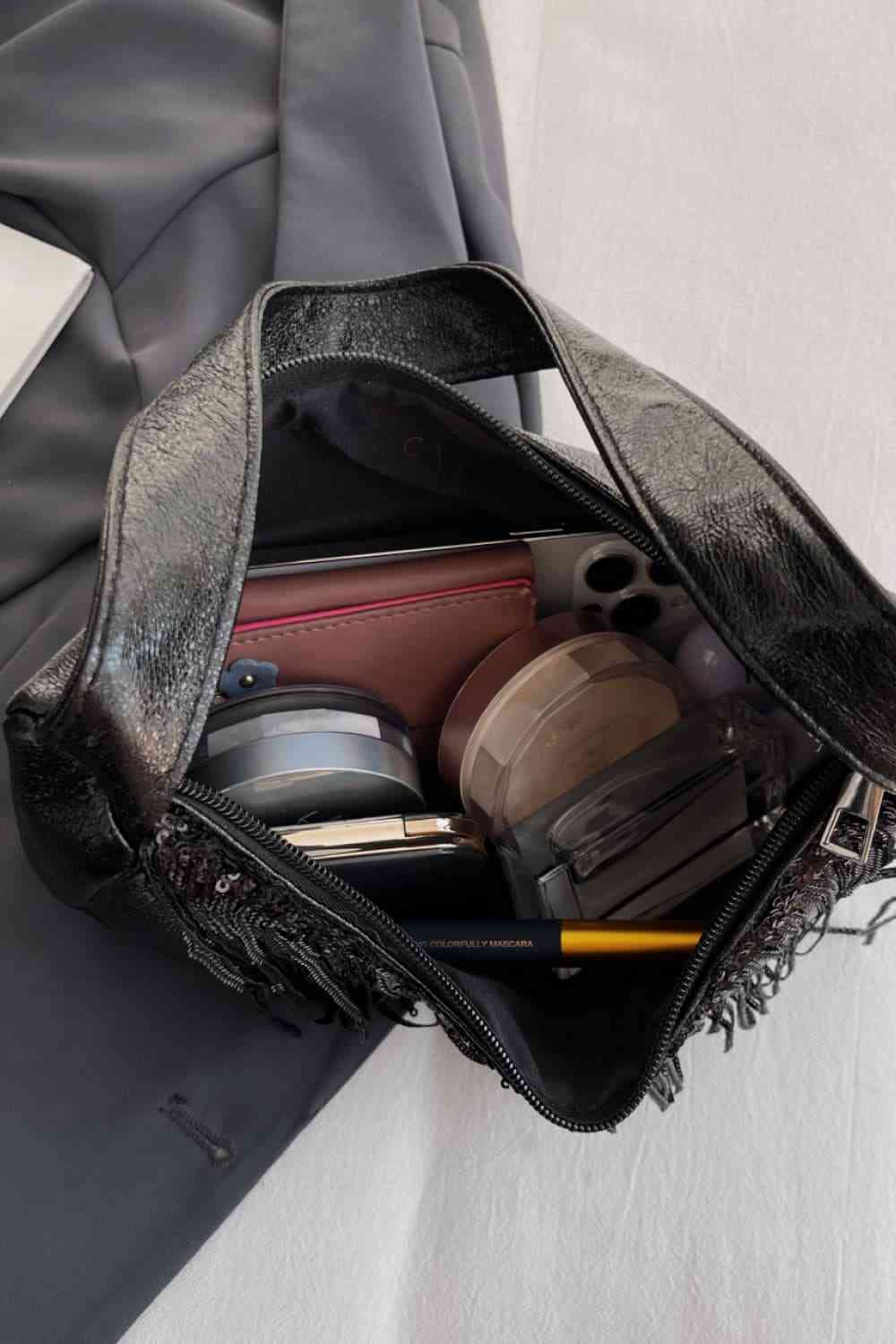 Fringe Detail Handbag - Women Bags & Wallets - Handbags - 8 - 2024