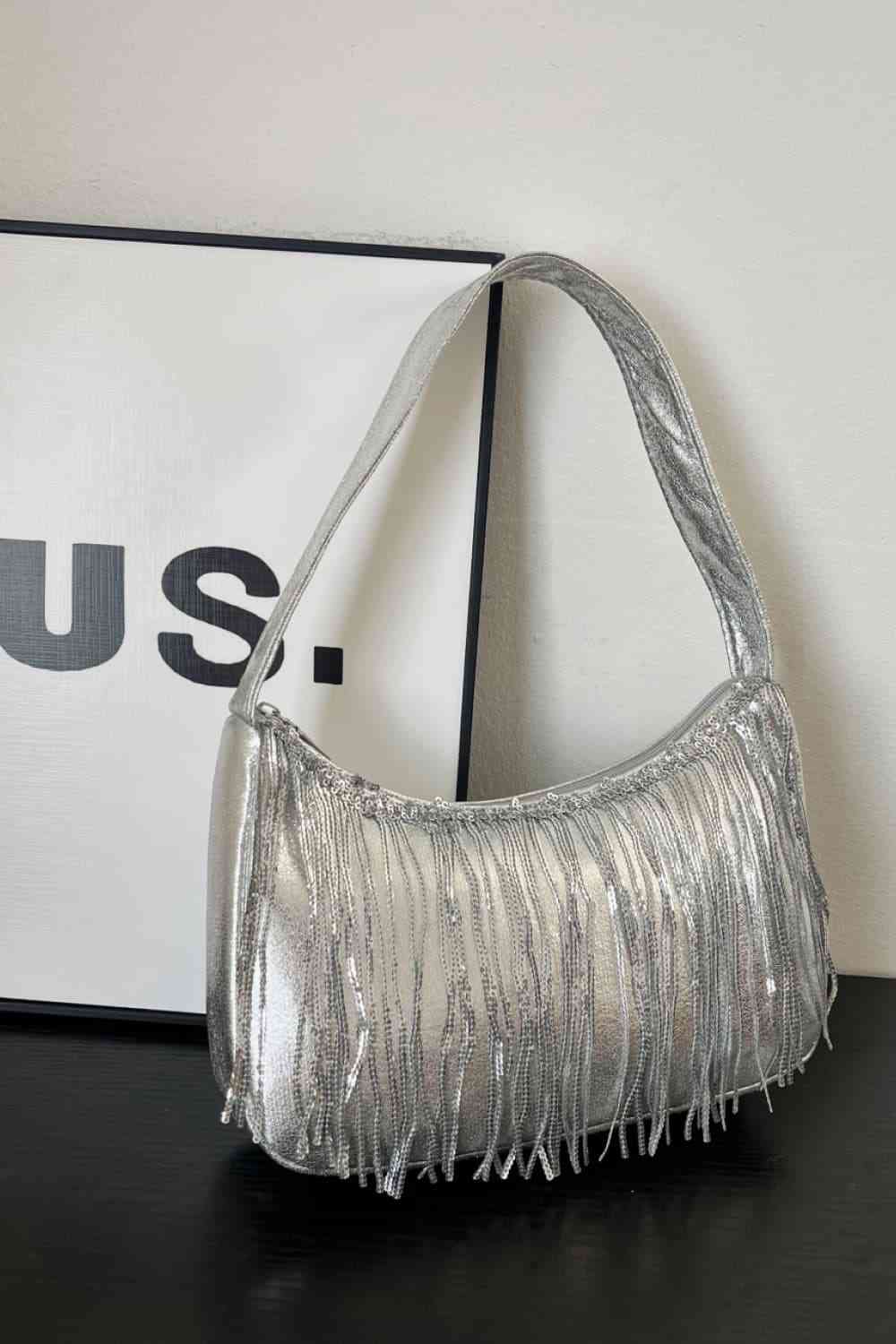 Fringe Detail Handbag - Women Bags & Wallets - Handbags - 2 - 2024