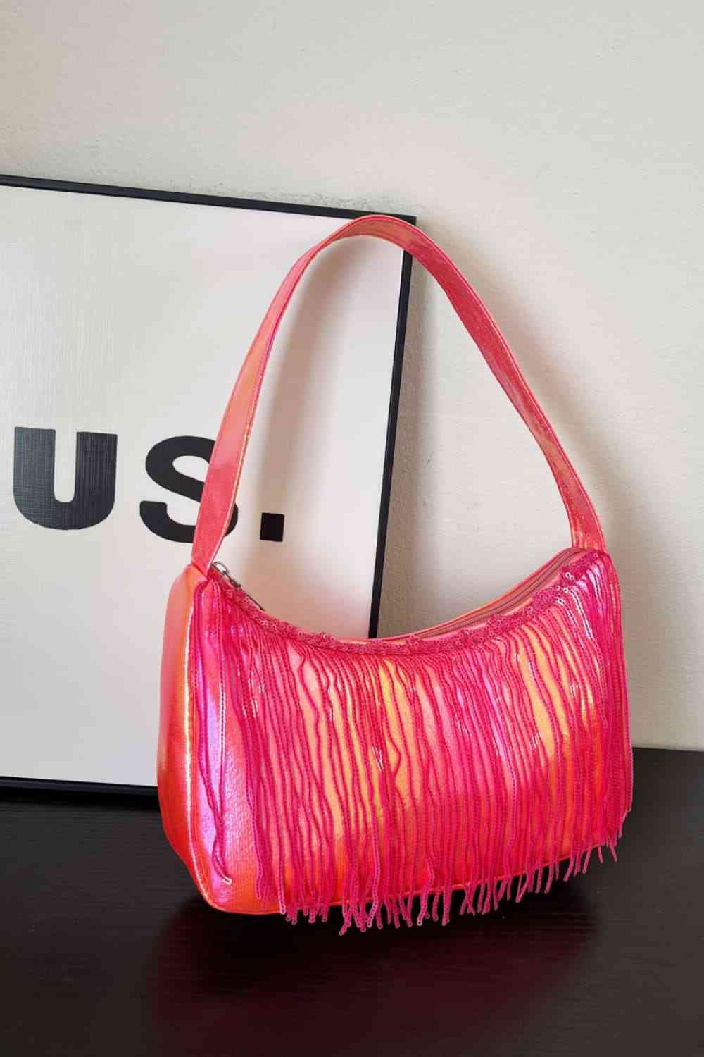 Fringe Detail Handbag - Women Bags & Wallets - Handbags - 10 - 2024