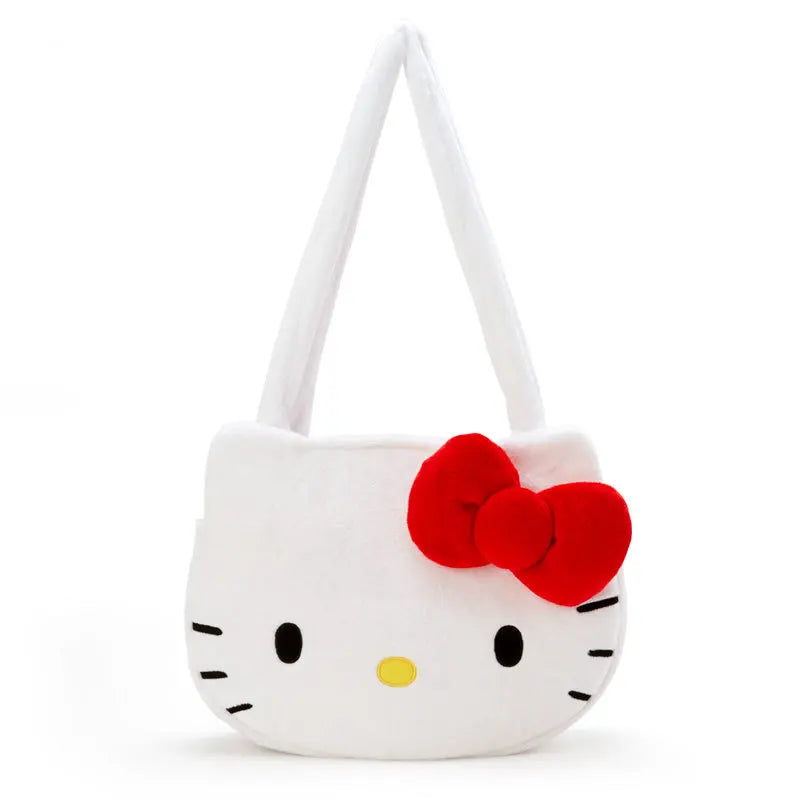 Hello Kitty Plush Backpack & Crossbody Bag - White - Women Bags & Wallets - Handbags Wallets & Cases - 4 - 2024