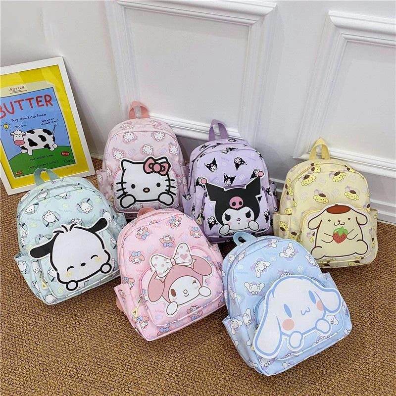 High-Capacity Sanrio Character Backpack - Cute & Functional - Women Bags & Wallets - Luggage & Bags - 1 - 2024