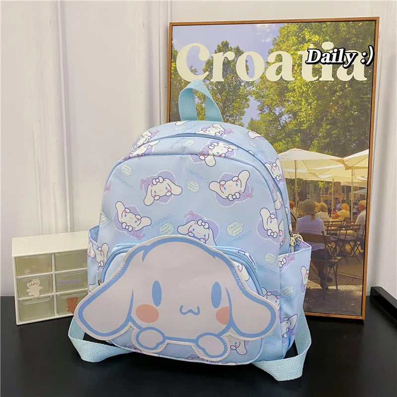 High-Capacity Sanrio Character Backpack - Cute & Functional - Cinnamoroll - Women Bags & Wallets - Luggage & Bags - 9