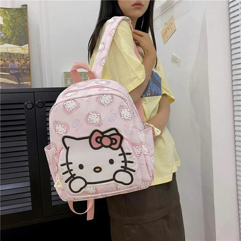 High-Capacity Sanrio Character Backpack - Cute & Functional - Women Bags & Wallets - Luggage & Bags - 3 - 2024