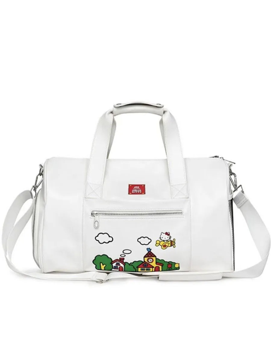 Kawaii Sanrio Hello Kitty Cartoon Handbag - White - Women Bags & Wallets - Handbags - 11 - 2024