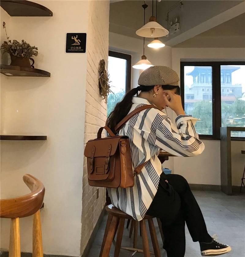 Korean Preppy Style Backpacks - Women Bags & Wallets - Shirts & Tops - 20 - 2024