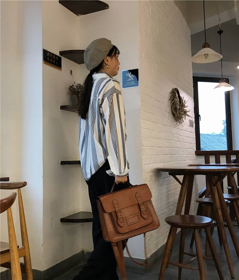 Korean Preppy Style Backpacks - Women Bags & Wallets - Shirts & Tops - 18 - 2024