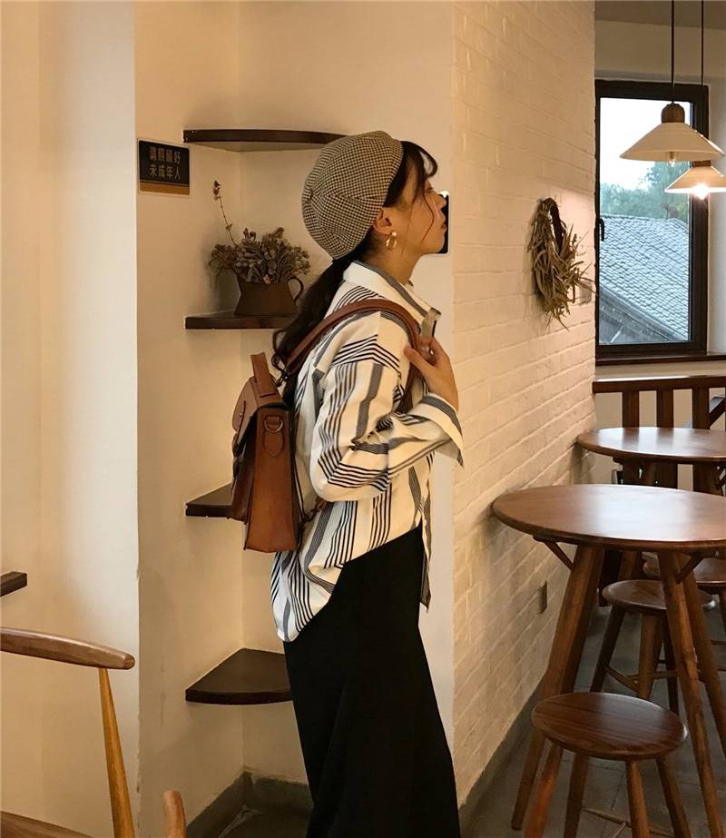 Korean Preppy Style Backpacks - Women Bags & Wallets - Shirts & Tops - 19 - 2024