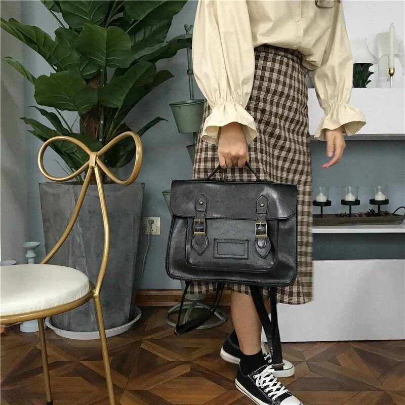 Korean Preppy Style Backpacks - Black / No Value - Women Bags & Wallets - Shirts & Tops - 25 - 2024