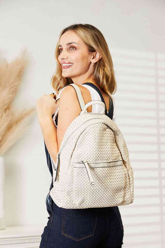 PU Leather Backpack - Beige / One Size - Women Bags & Wallets - Backpacks - 1 - 2024