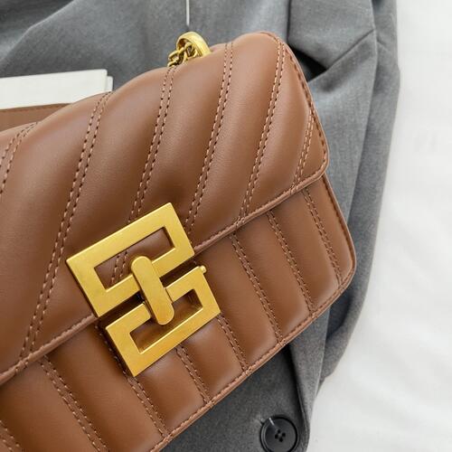 PU Leather Crossbody Bag - Chestnut / One Size - Women Bags & Wallets - Handbags - 5 - 2024