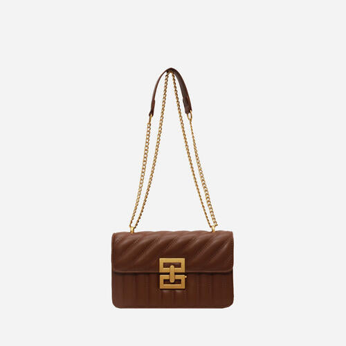 PU Leather Crossbody Bag - Chestnut / One Size - Women Bags & Wallets - Handbags - 1 - 2024