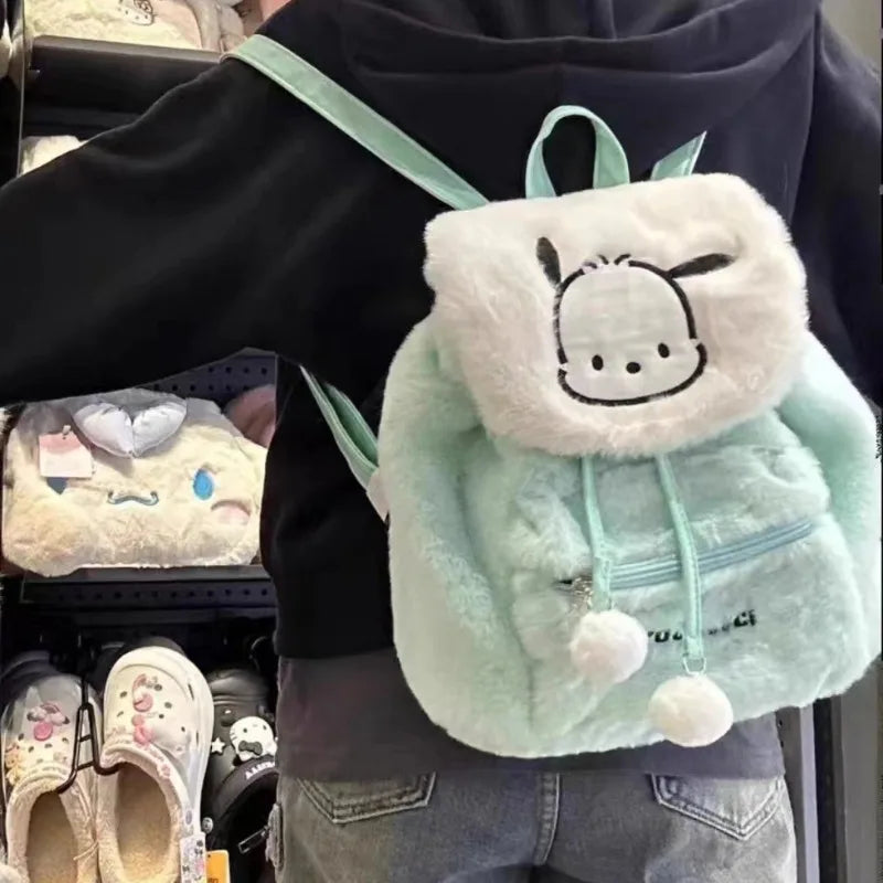 Sanrio Character Backpacks - Blue / 28X29.5X12.5cm - Women Bags & Wallets - Backpacks - 3 - 2024