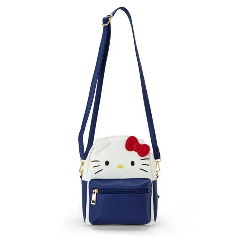 Sanrio Kawaii Hello Kitty & Friends Backpack - Crossbody Schoolbag - Kitty - Women Bags & Wallets - Backpacks - 3 - 2024