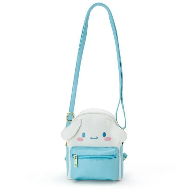 Sanrio Kawaii Hello Kitty & Friends Backpack - Crossbody Schoolbag - Cinnamon - Women Bags & Wallets - Backpacks - 10