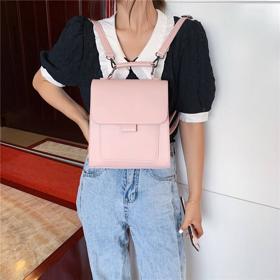 Small Leather Backpack - Women Bags & Wallets - Shirts & Tops - 19 - 2024