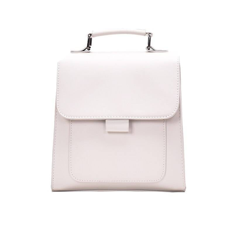 Small Leather Backpack - White - Women Bags & Wallets - Shirts & Tops - 25 - 2024