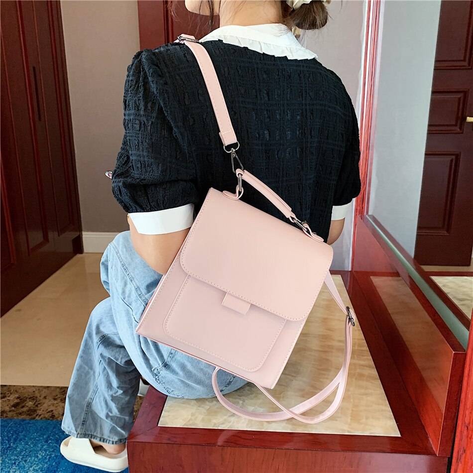 Small Leather Backpack - Women Bags & Wallets - Shirts & Tops - 18 - 2024