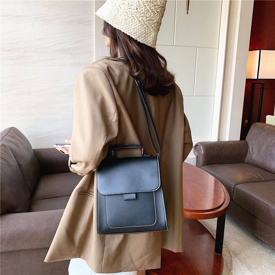 Small Leather Backpack - Women Bags & Wallets - Shirts & Tops - 14 - 2024