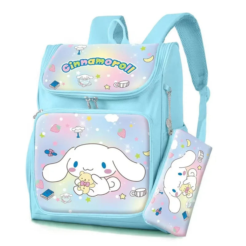 Sweet School Squad Backpack & Pencil Case Set - Cinnamoroll - Women Bags & Wallets - Backpacks - 9 - 2024