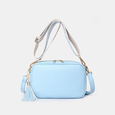 Tassel PU Leather Crossbody Bag - Pastel Blue / One Size - Women Bags & Wallets - Handbags - 20 - 2024