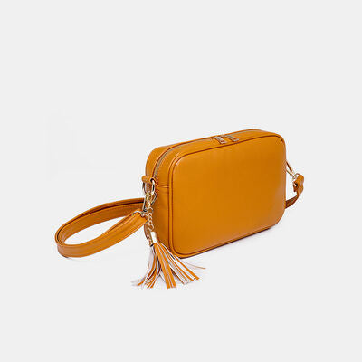 Tassel PU Leather Crossbody Bag - Women Bags & Wallets - Handbags - 6 - 2024