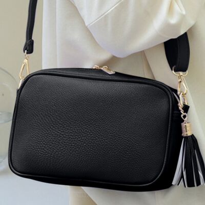 Tassel PU Leather Crossbody Bag - Women Bags & Wallets - Handbags - 16 - 2024