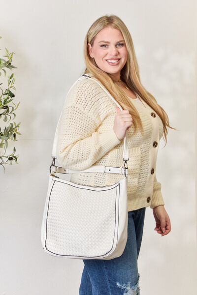 Weaved Vegan Leather Handbag - Women Bags & Wallets - Handbags - 12 - 2024