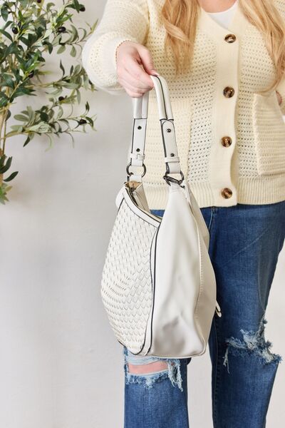 Weaved Vegan Leather Handbag - Women Bags & Wallets - Handbags - 10 - 2024