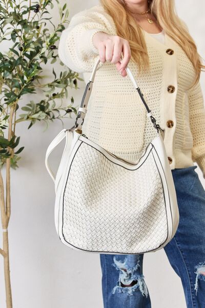Weaved Vegan Leather Handbag - Women Bags & Wallets - Handbags - 9 - 2024