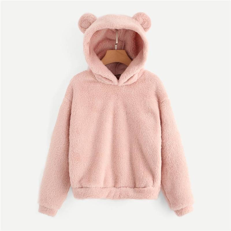 Women’s Bear Hoodie - Women’s Clothing & Accessories - Shirts & Tops - 7 - 2024