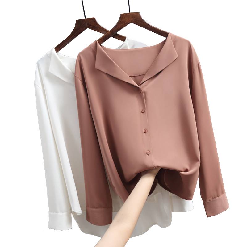 Women’s Chiffon Blouses - Women’s Clothing & Accessories - Shirts & Tops - 1 - 2024