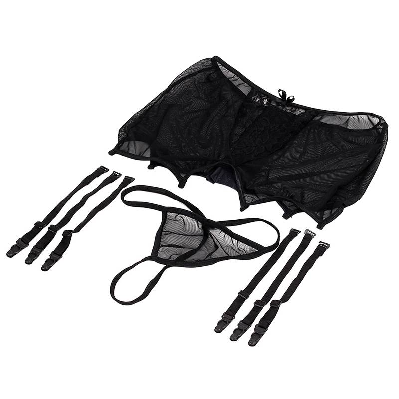 6 Straps High Waist Garter & Panty - Women’s Clothing & Accessories - Underwear & Socks - 15 - 2024