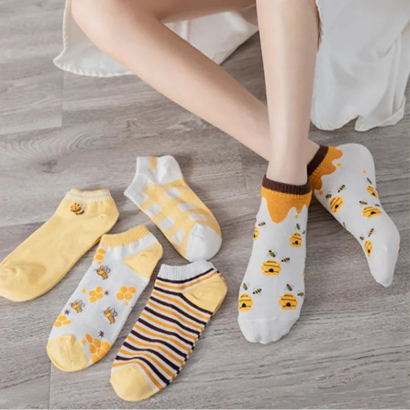Ankle Boat Socks for Women - Breathable Spring Autumn Casual Socks - Women’s Clothing & Accessories - Socks - 6 - 2024