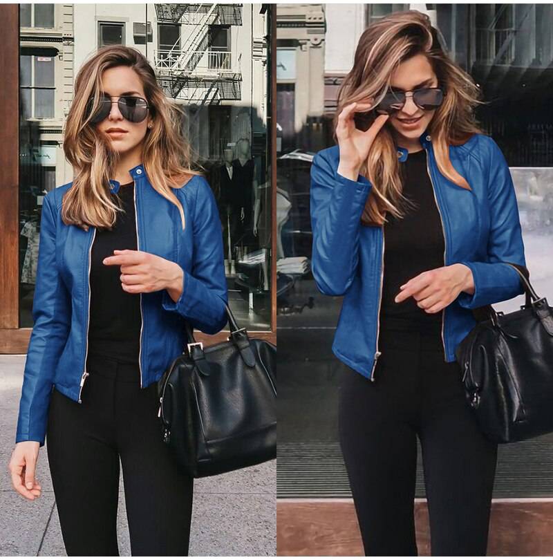 Autumn PU Leather Jackets - Women’s Clothing & Accessories - Clothing - 9 - 2024