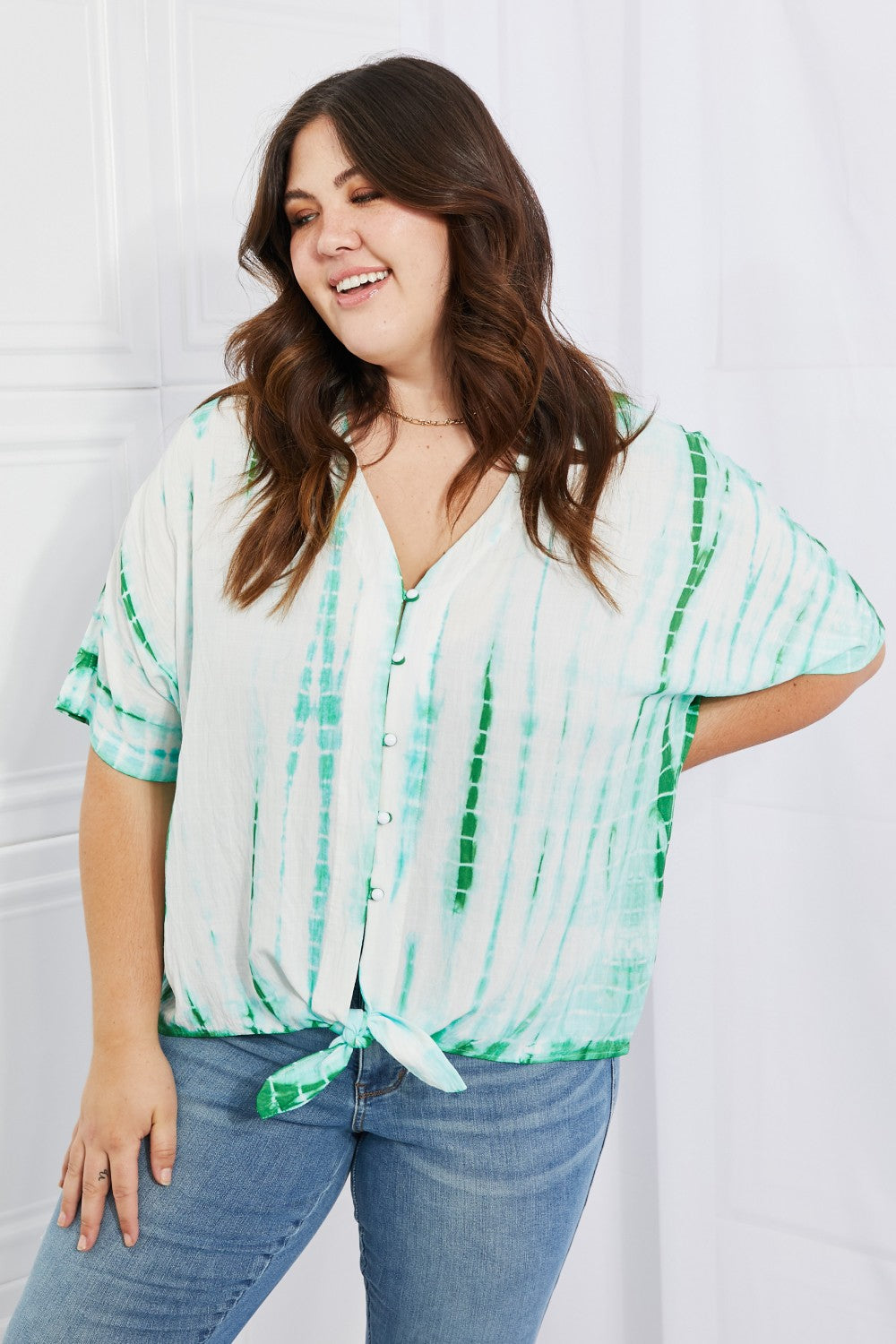 Beachy Keen Full Size Tie-Dye Top - Women’s Clothing & Accessories - Shirts & Tops - 7 - 2024
