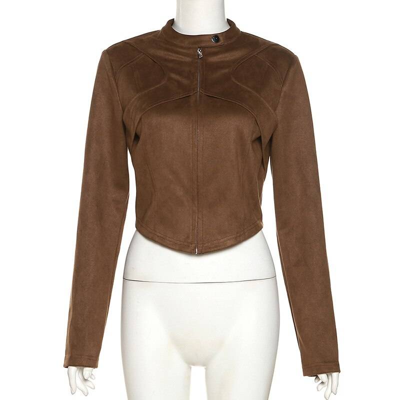 Women’s Biker Jacket - Women’s Clothing & Accessories - Coats & Jackets - 4 - 2024
