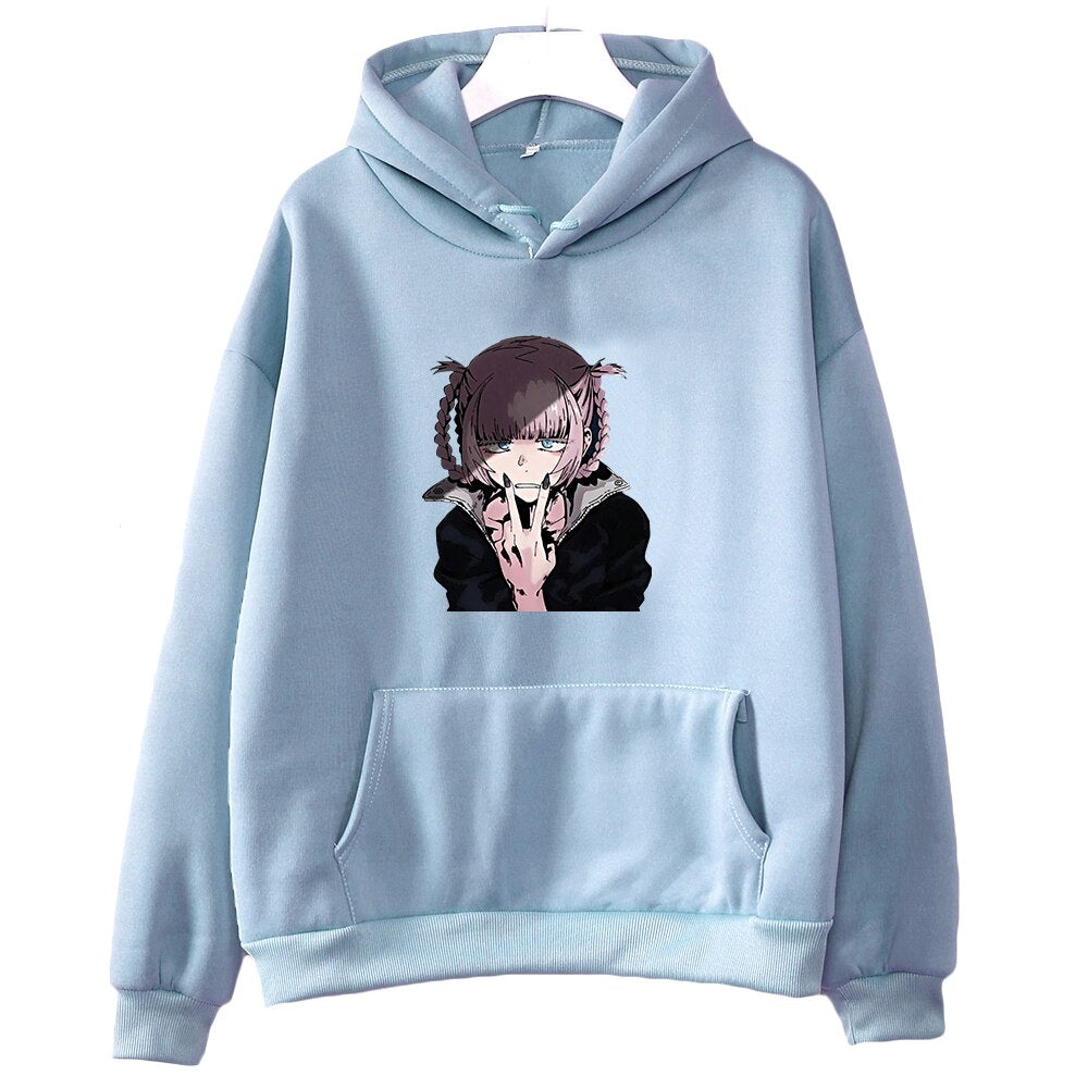 Call Of The Night Anime Hoodie - Light Blue / XXXL - Women’s Clothing & Accessories - Shirts & Tops - 10 - 2024